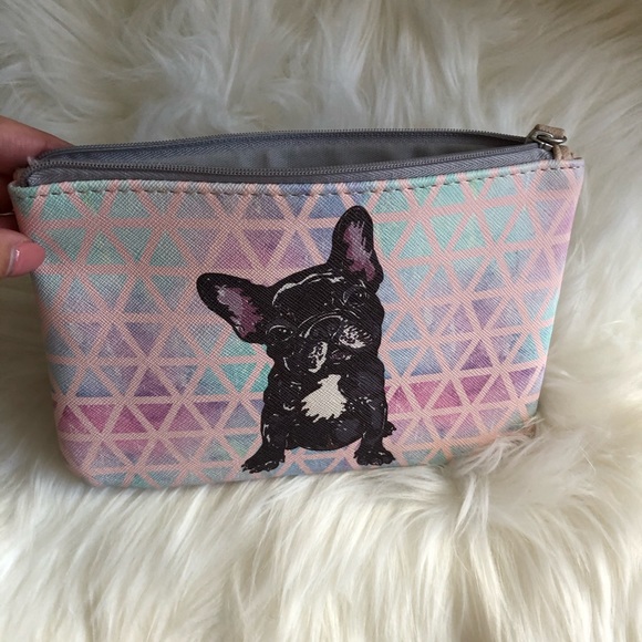 Cute Small Frenchie Clutch/Pencil Case - Picture 2 of 5
